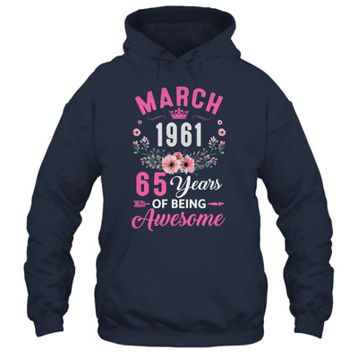 Awesome Since 1961 65 Years Old March 65th Birthday Women Shirt & Tank Top | siriusteestore