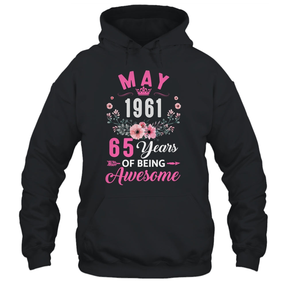 Awesome Since 1961 65 Years Old May 65th Birthday Women Shirt & Tank Top | siriusteestore