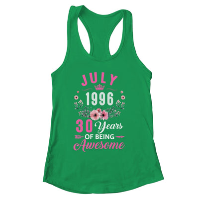Awesome Since 1996 30 Years Old July 30th Birthday Women Shirt & Tank Top | siriusteestore