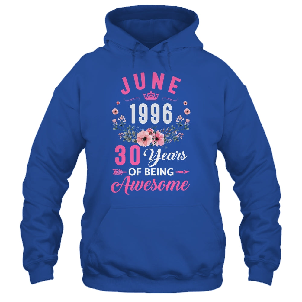 Awesome Since 1996 30 Years Old June 30th Birthday Women Shirt & Tank Top | siriusteestore