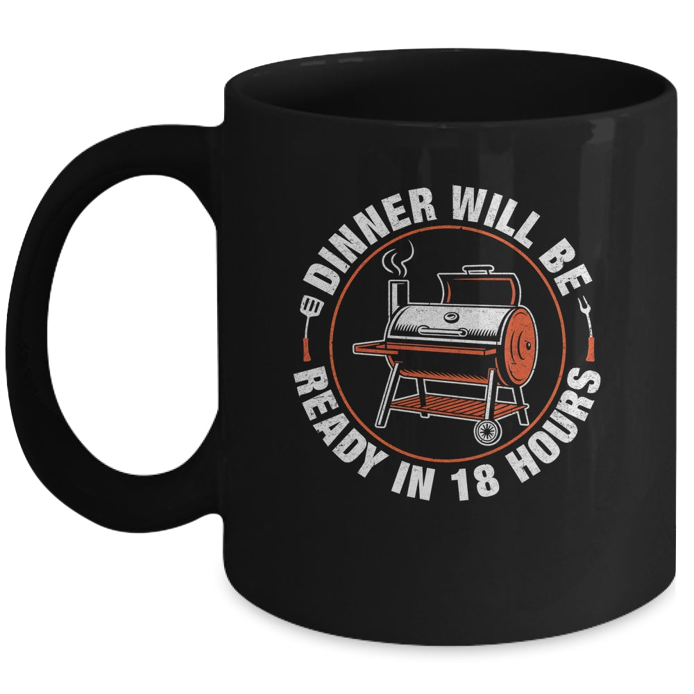 BBQ Dad Funny Smoking Meat Smoker Barbecue Dad Men Party Mug | siriusteestore