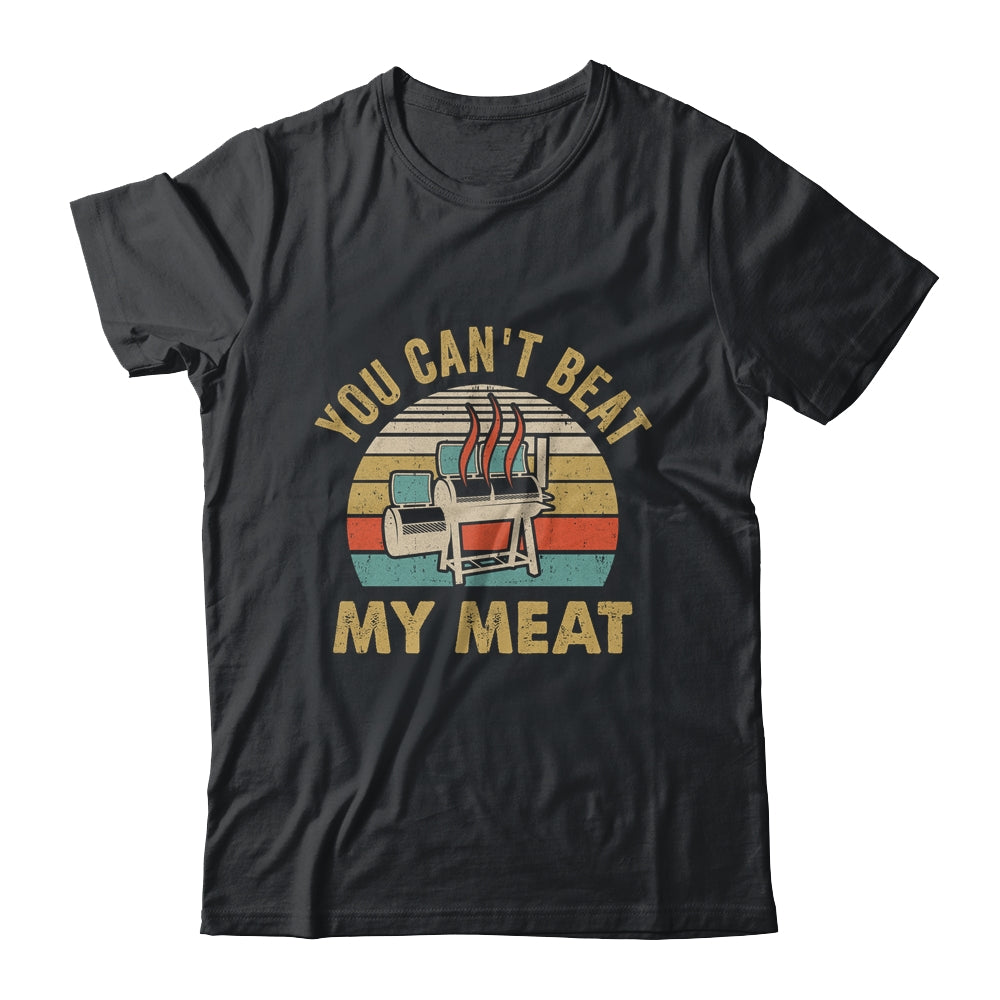 BBQ Grilling Smoking Funny Vintage You Can't Beat My Meat Shirt & Hoodie | siriusteestore