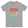 BRUH It's My First Day Of 4th Grade Back To School Boy Girl Youth Shirt | siriusteestore