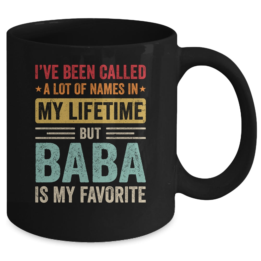 Baba Is My Favorite Name Funny Father's Day Baba Mug | siriusteestore