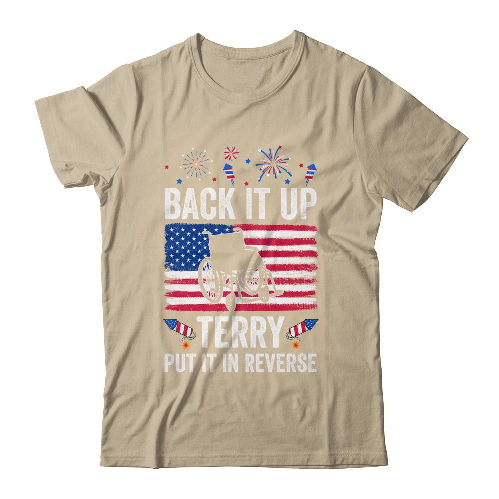Back It Up Terry Put It In Reverse Firework 4th Of July Shirt & Tank Top | siriusteestore
