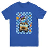 Back To School 1st First Day Of School Raccoon Boy Kids Youth Shirt | siriusteestore