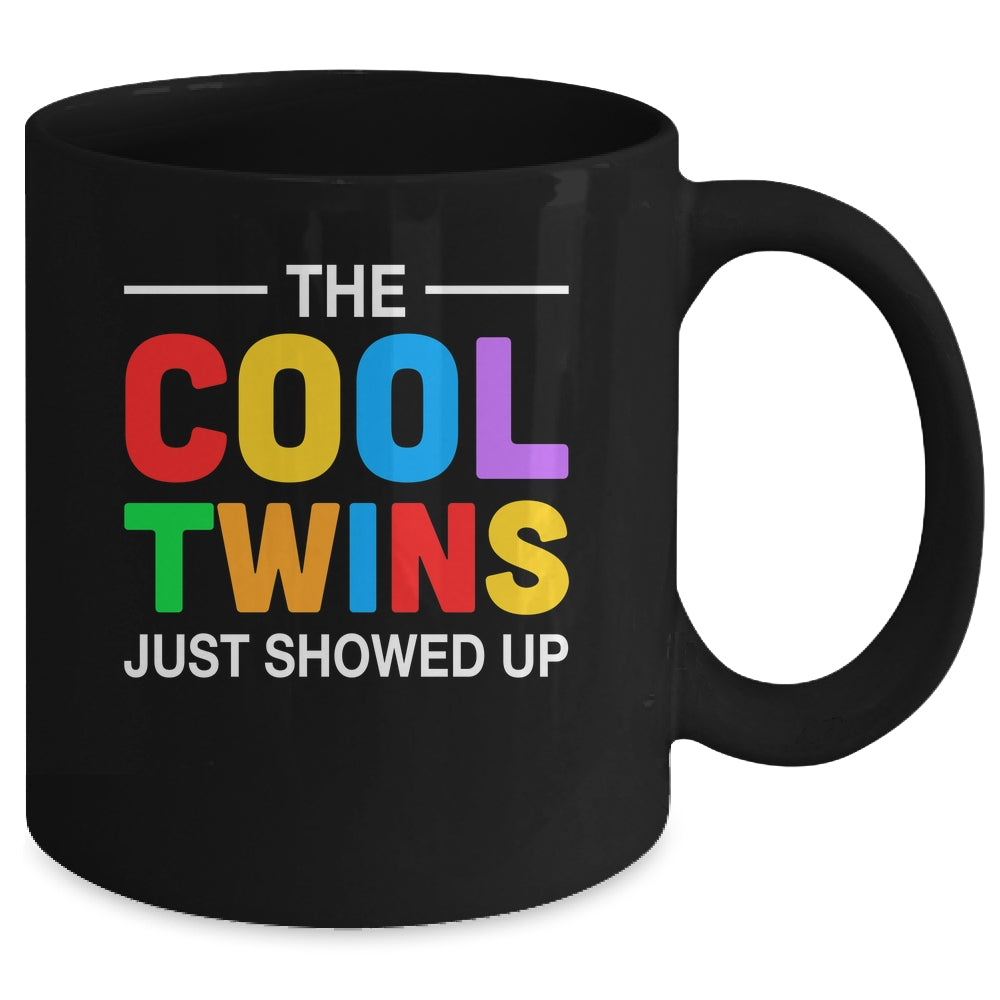 Back To School Cool Twins Just Showed Up Kids Boy Teen Twin Mug | siriusteestore