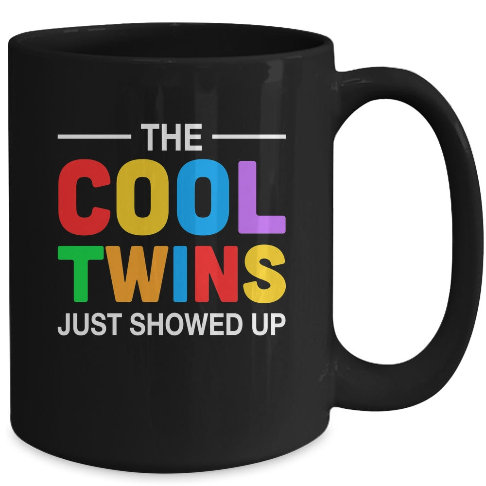 Back To School Cool Twins Just Showed Up Kids Boy Teen Twin Mug | siriusteestore