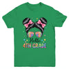 Back To School Coquette Bow Teacher Hello Fourth Grade Girls Youth Shirt | siriusteestore