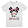 Back To School Coquette Bow Teacher Hello Second Grade Girls Youth Shirt | siriusteestore