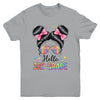 Back To School Coquette Bow Teacher Hello Third Grade Girls Youth Shirt | siriusteestore