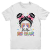 Back To School Coquette Bow Teacher Hello Third Grade Girls Youth Shirt | siriusteestore