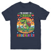 Back To School Kindergarten Boys I'm Ready To Crush Dinosaur Youth Shirt | siriusteestore