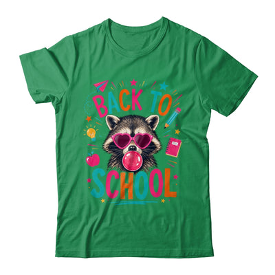 Back To School Raccoon Cute Teacher Bubble Gum Funny Shirt & Hoodie | siriusteestore