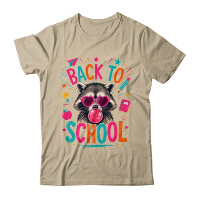 Back To School Raccoon Cute Teacher Bubble Gum Funny Shirt & Hoodie | siriusteestore
