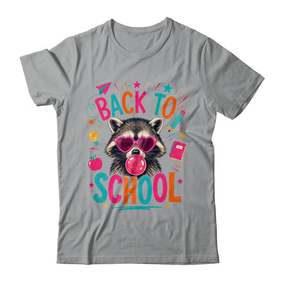Back To School Raccoon Cute Teacher Bubble Gum Funny Shirt & Hoodie | siriusteestore