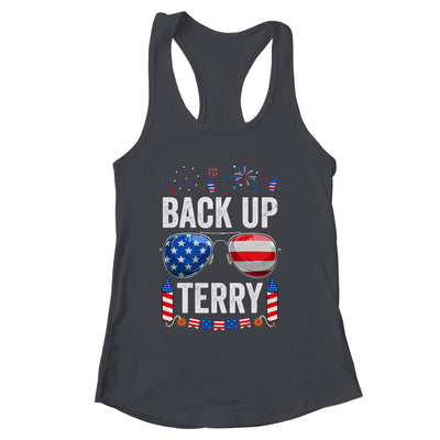 Back Up Terry Funny 4th Of July Us Flag Patriotic Fireworks Shirt & Tank Top | siriusteestore