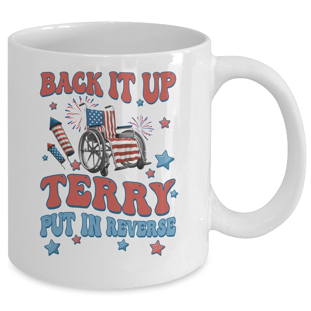 Back Up Terry Put It In Reverse Firework 4th Of July  Groovy Mug | siriusteestore