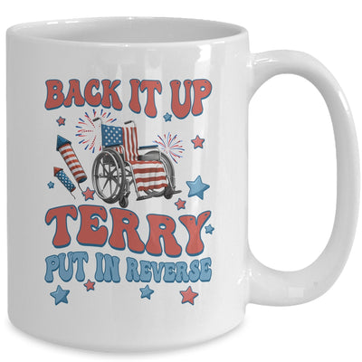 Back Up Terry Put It In Reverse Firework 4th Of July  Groovy Mug | siriusteestore