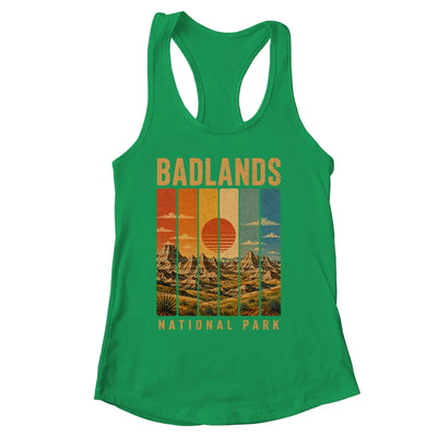 Badlands National Park South Dakota Usa Outdoor Vintage Hiking Shirt & Tank Top | siriusteestore