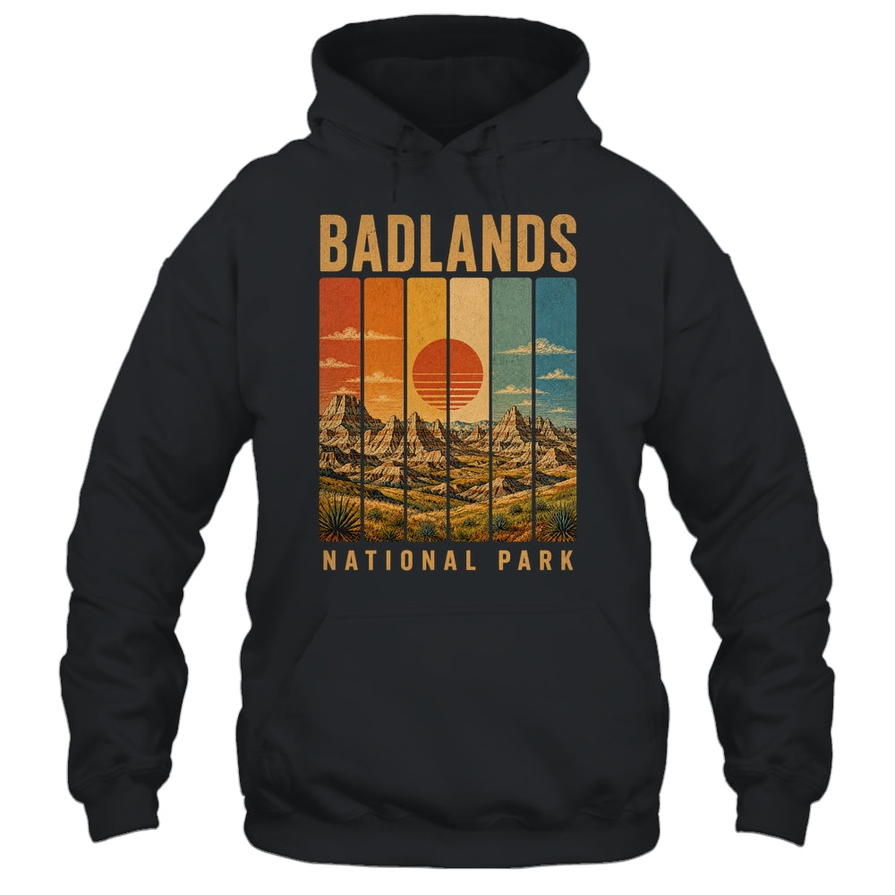 Badlands National Park South Dakota Usa Outdoor Vintage Hiking Shirt & Tank Top | siriusteestore