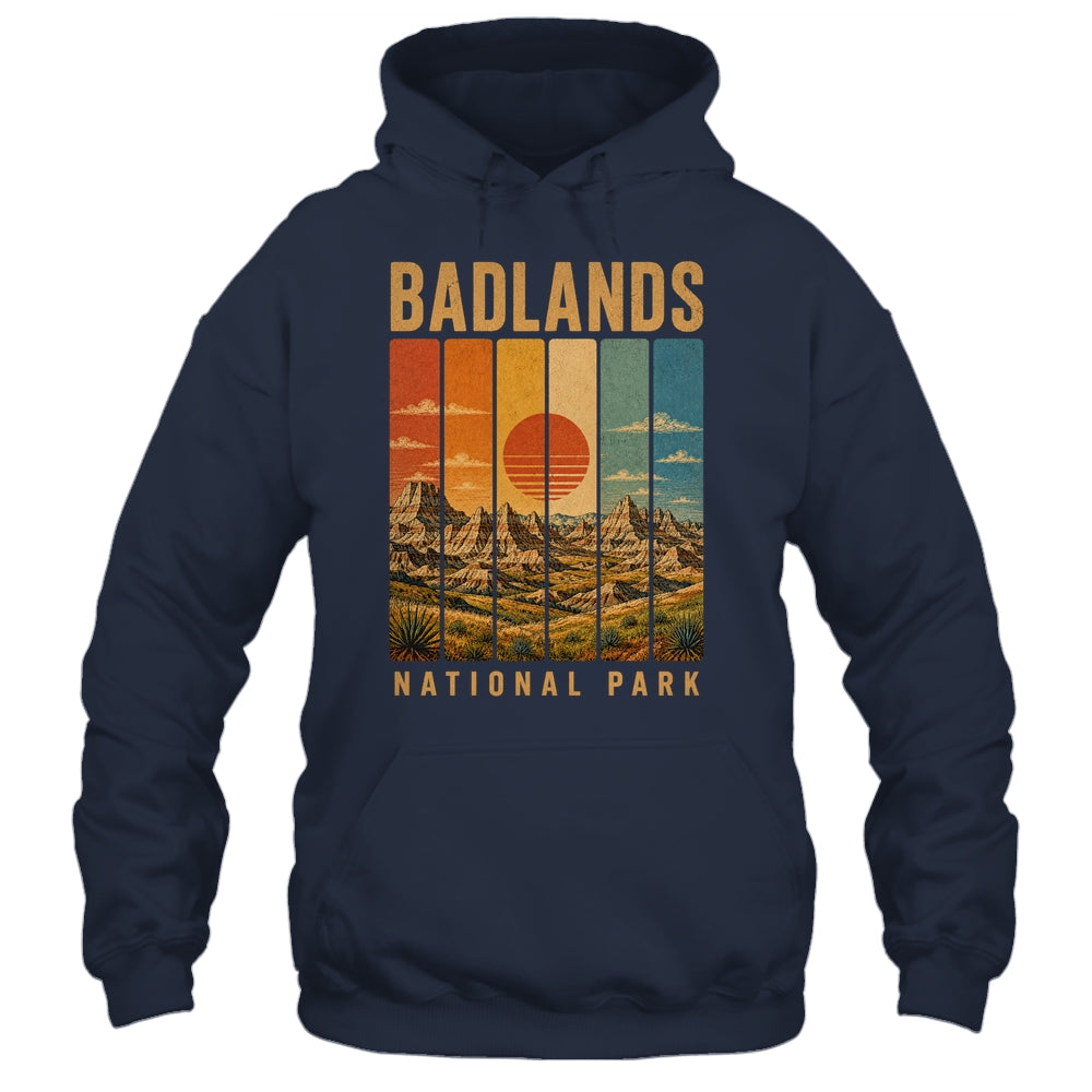 Badlands National Park South Dakota Usa Outdoor Vintage Hiking Shirt & Tank Top | siriusteestore