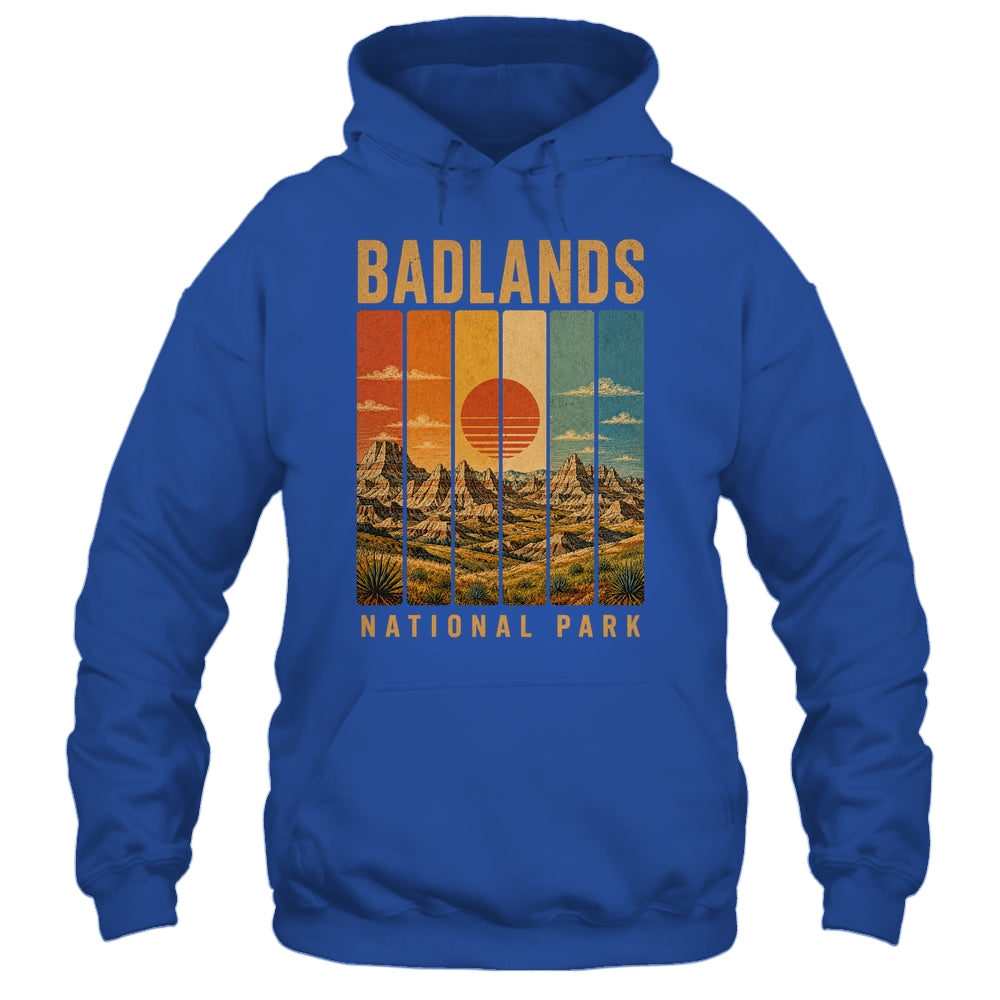 Badlands National Park South Dakota Usa Outdoor Vintage Hiking Shirt & Tank Top | siriusteestore