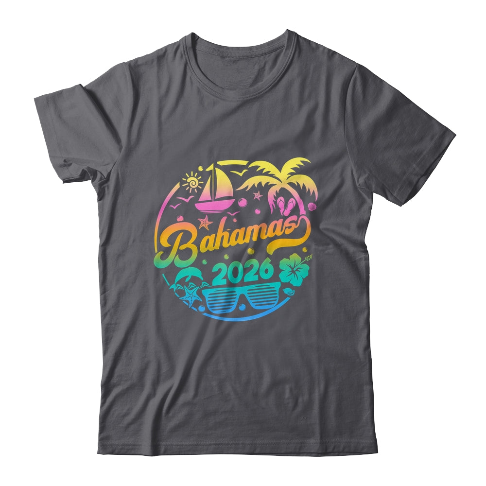 Bahamas 2026 Family Vacation Beach Matching Group Shirt & Tank Top | siriusteestore