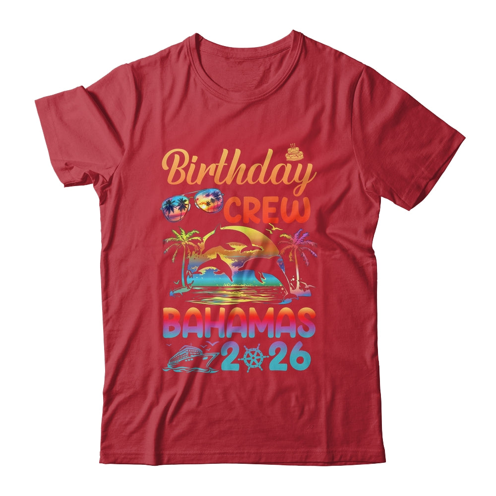 Bahamas Birthday Trip Vacation 2026 Matching Group Shirt & Hoodie | siriusteestore