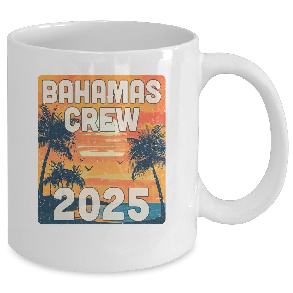 Bahamas Crew 2025 Vacation Matching Group Travelers Trip Mug | siriusteestore