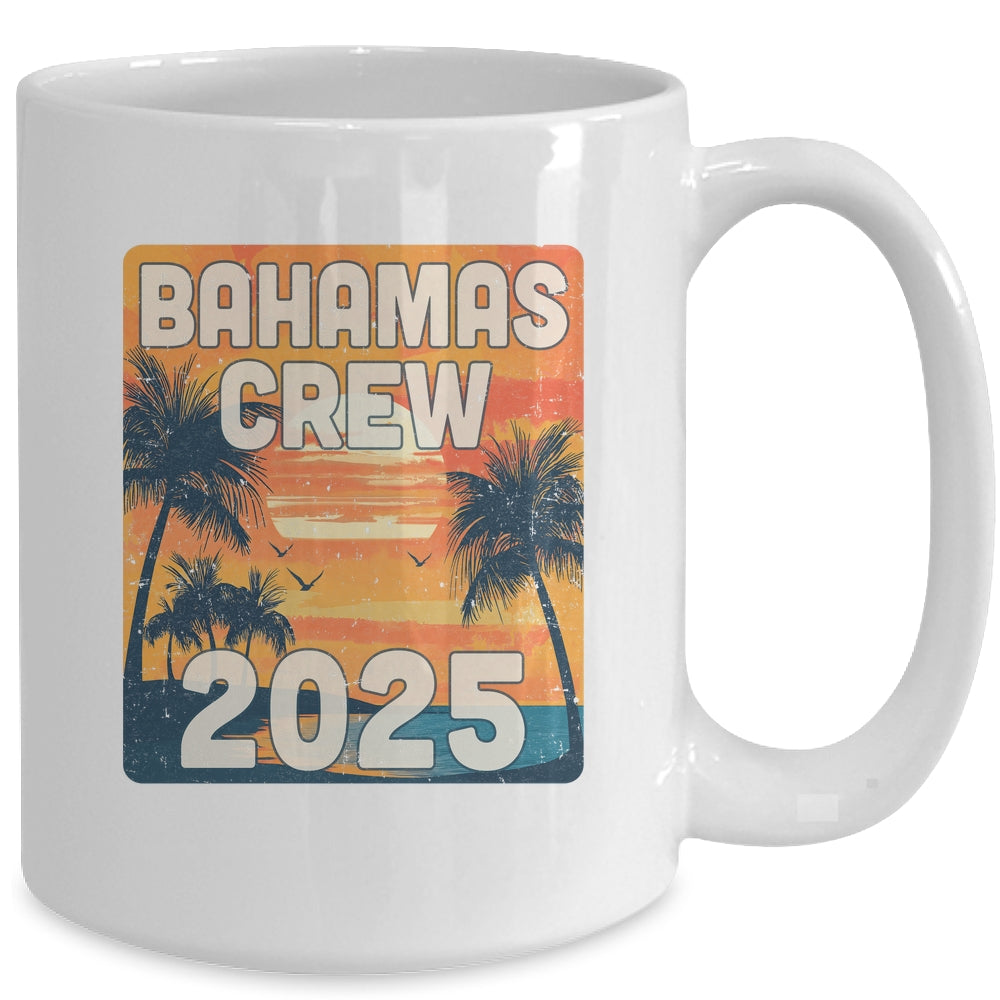 Bahamas Crew 2025 Vacation Matching Group Travelers Trip Mug | siriusteestore