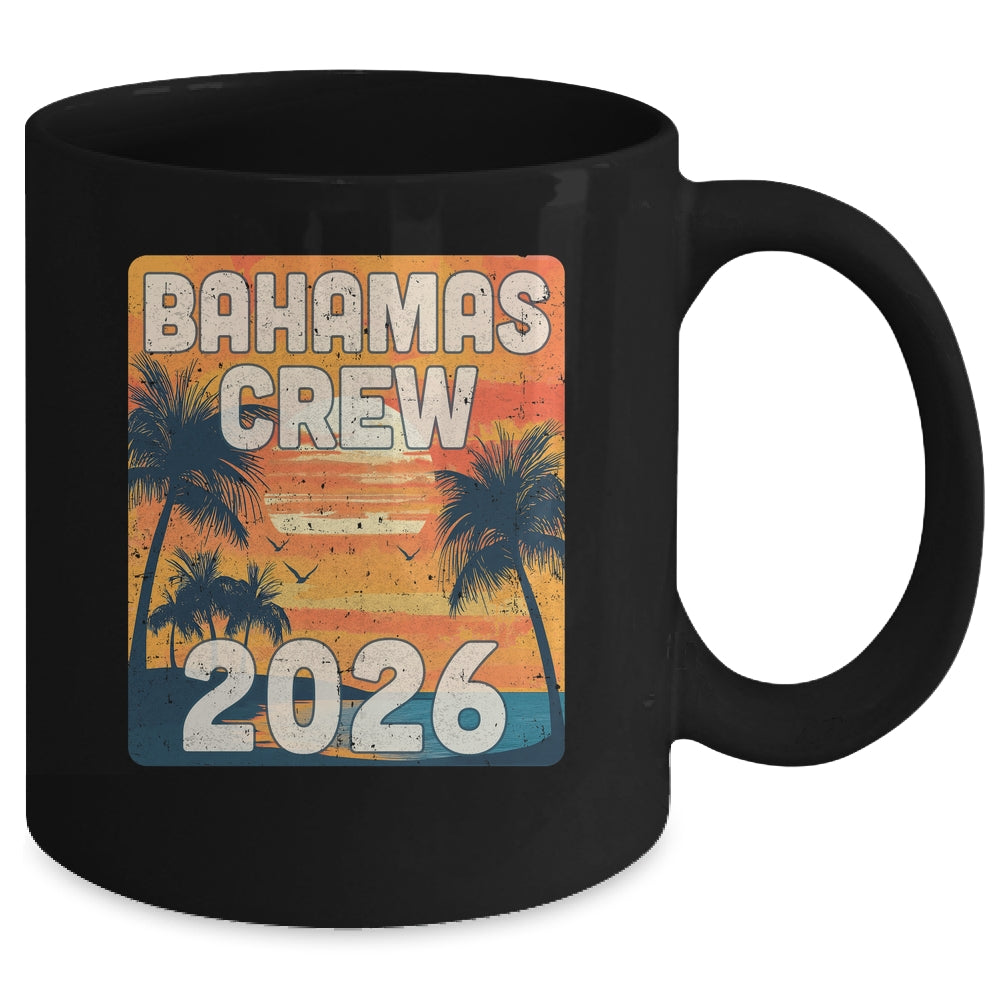 Bahamas Crew 2026 Vacation Matching Group Travelers Trip Mug | siriusteestore