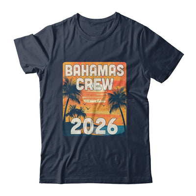 Bahamas Crew 2026 Vacation Matching Group Travelers Trip Shirt & Tank Top | siriusteestore