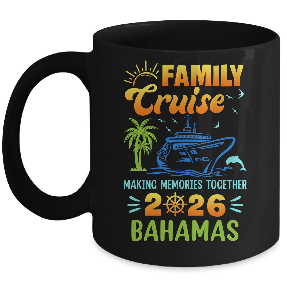 Bahamas Cruise 2026 Family Friends Group Vacation Matching Mug | siriusteestore