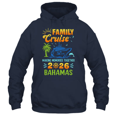 Bahamas Cruise 2026 Family Friends Group Vacation Matching Shirt & Tank Top | siriusteestore