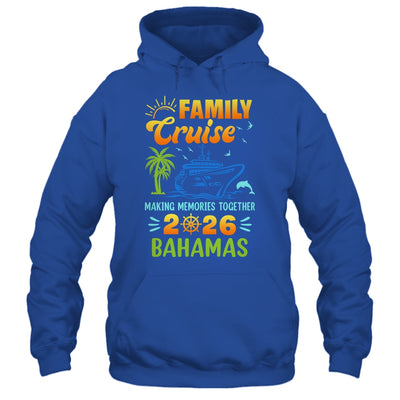 Bahamas Cruise 2026 Family Friends Group Vacation Matching Shirt & Tank Top | siriusteestore