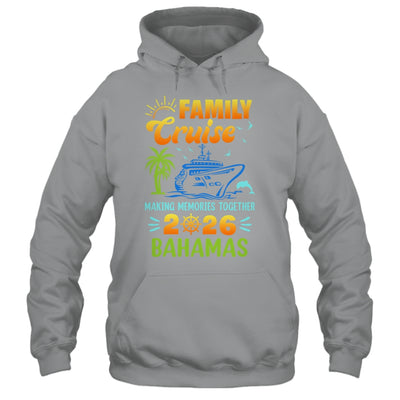 Bahamas Cruise 2026 Family Friends Group Vacation Matching Shirt & Tank Top | siriusteestore