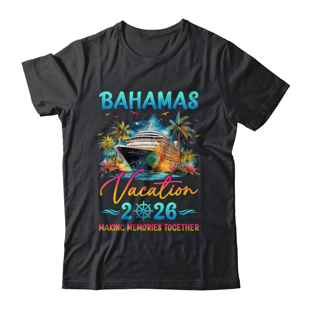 Bahamas Family Vacation 2026 Matching Group Summer Shirt & Tank Top | siriusteestore