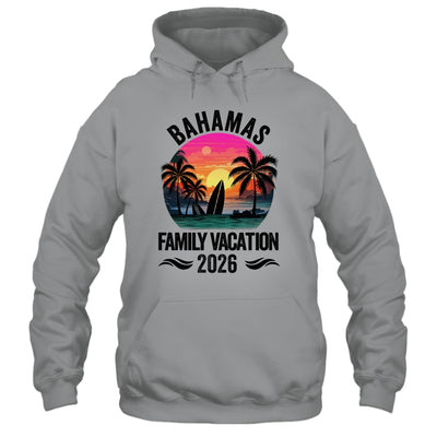 Bahamas Family Vacation 2026 Matching Outfits Beach Summer Shirt & Tank Top | siriusteestore