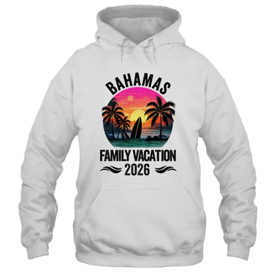 Bahamas Family Vacation 2026 Matching Outfits Beach Summer Shirt & Tank Top | siriusteestore