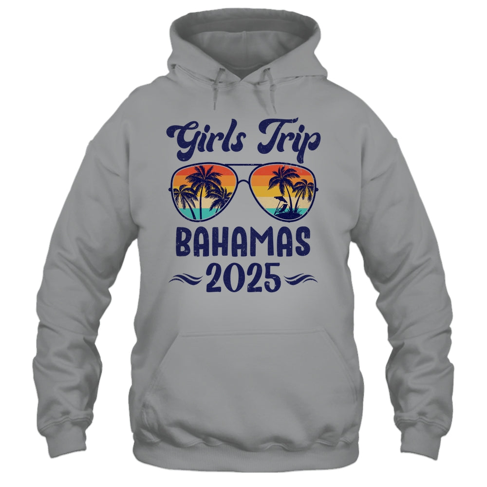 Bahamas Girls Trip Beach Vacation 2025 Matching Group Shirt & Tank Top | siriusteestore