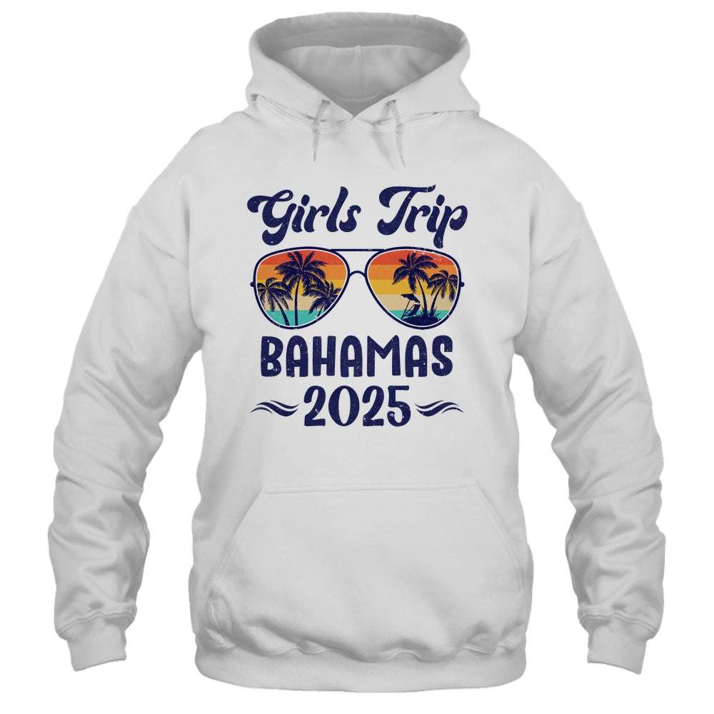 Bahamas Girls Trip Beach Vacation 2025 Matching Group Shirt & Tank Top | siriusteestore