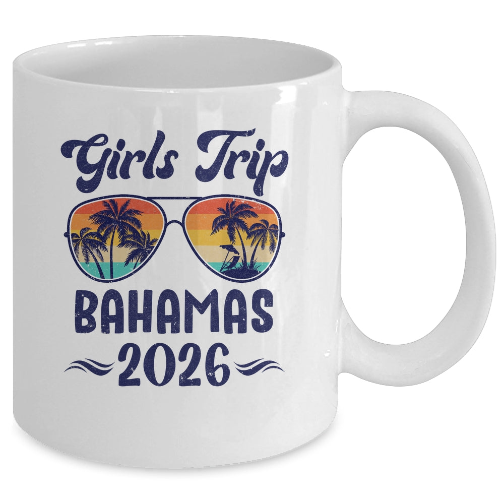 Bahamas Girls Trip Beach Vacation 2026 Matching Group Mug | siriusteestore