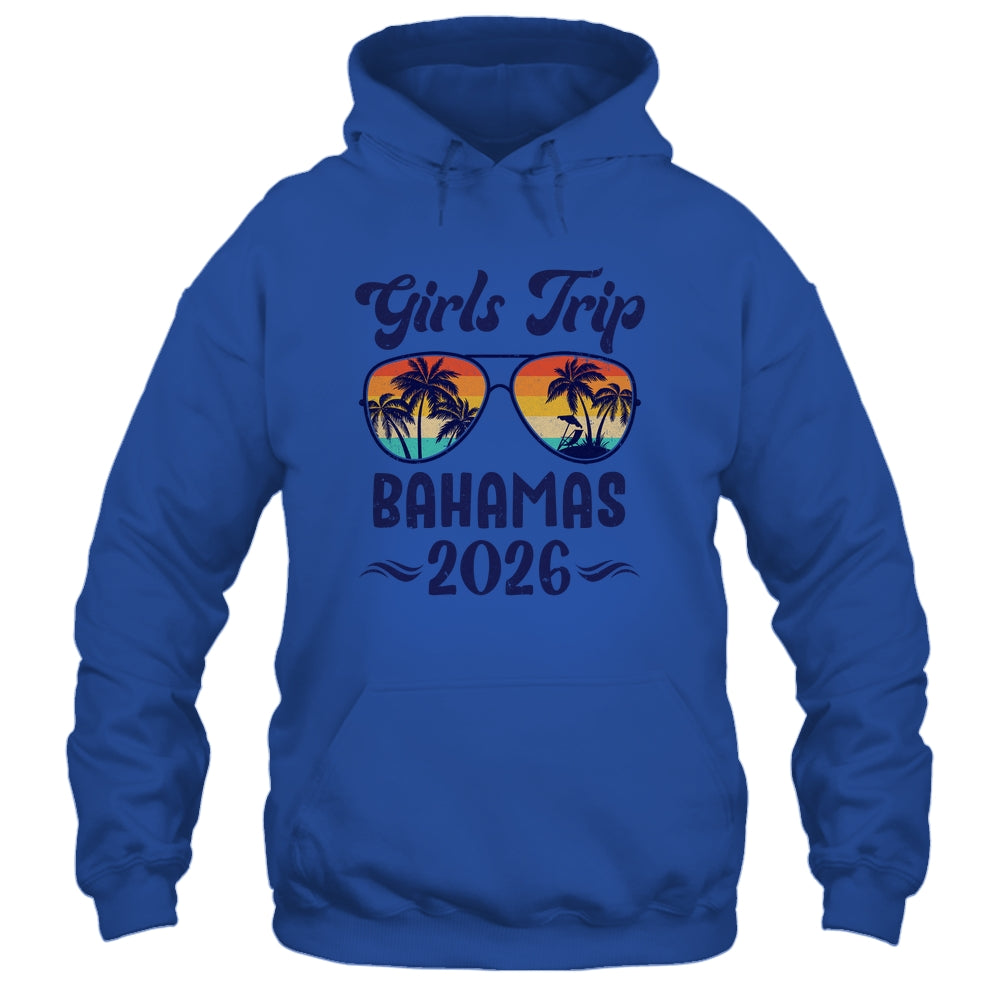 Bahamas Girls Trip Beach Vacation 2026 Matching Group Shirt & Tank Top | siriusteestore