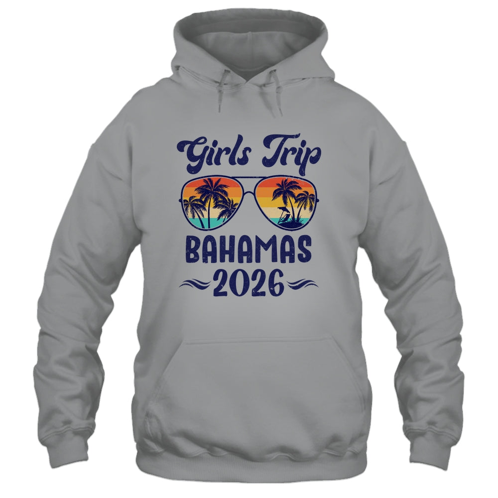 Bahamas Girls Trip Beach Vacation 2026 Matching Group Shirt & Tank Top | siriusteestore