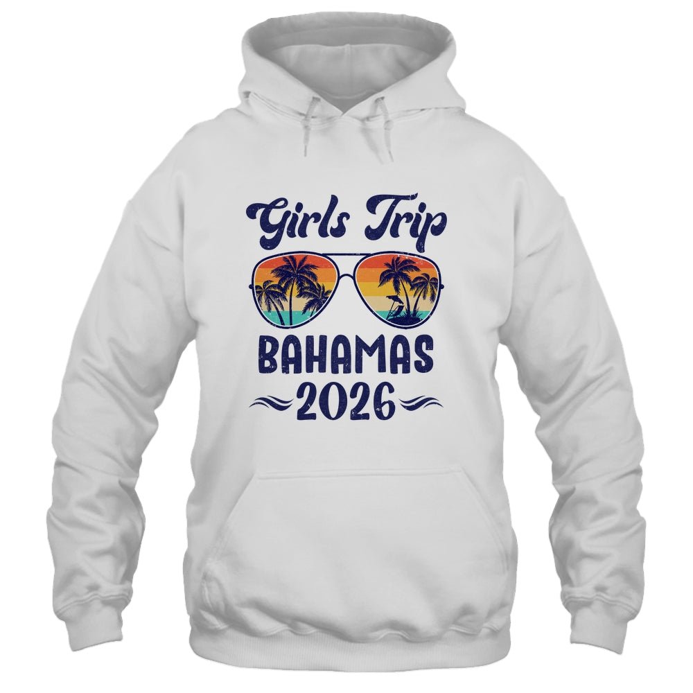 Bahamas Girls Trip Beach Vacation 2026 Matching Group Shirt & Tank Top | siriusteestore