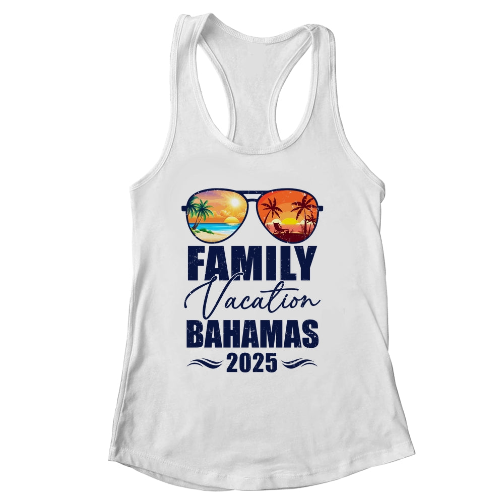 Bahamas Matching Family Vacation 2025 Making Memories Shirt & Tank Top | siriusteestore