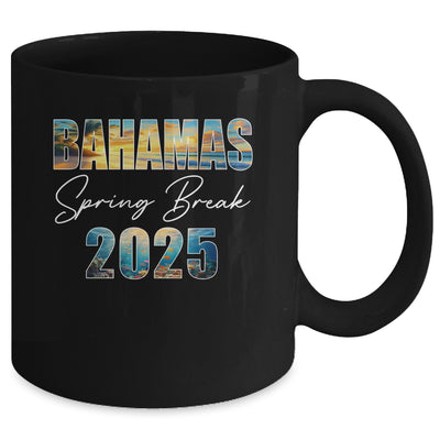 Bahamas Spring Break 2025 Summer Vacation Beach Mug | siriusteestore