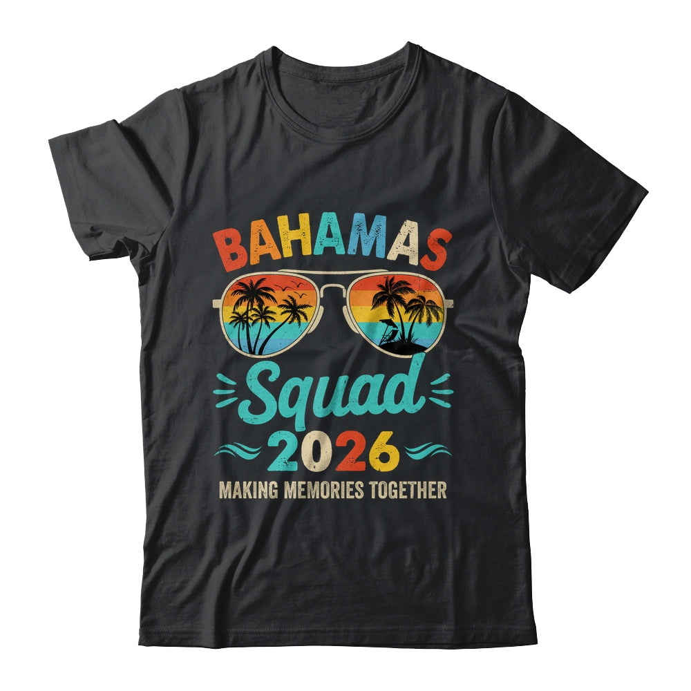 Bahamas Squad 2026 Vacation Friends Family Matching Group Shirt & Tank Top | siriusteestore