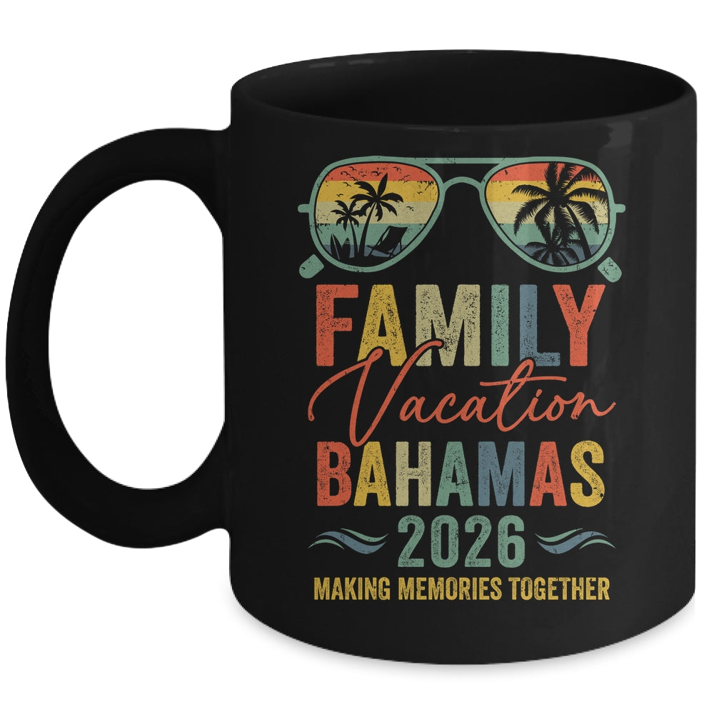 Bahamas Vacation 2026 Matching Family Group Summer Mug | siriusteestore